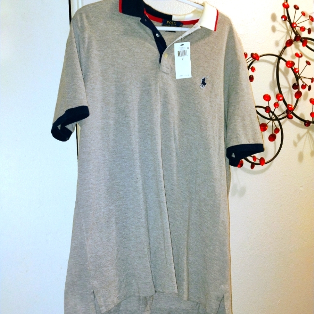 Grey Polo by Ralph Lauren